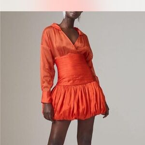 Anthropologie let me B vneck dress bubble